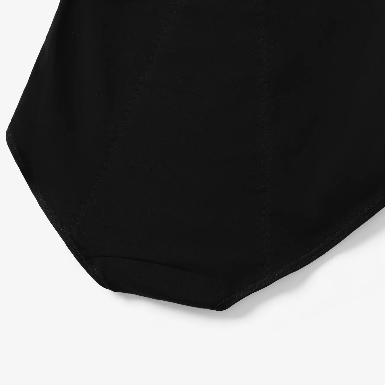 Women's Cotton Physiological Underwear - Solid Color, Leak-Proof Black big image 1