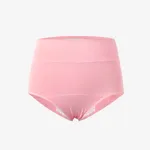 Women's Cotton Physiological Underwear - Solid Color, Leak-Proof Pink