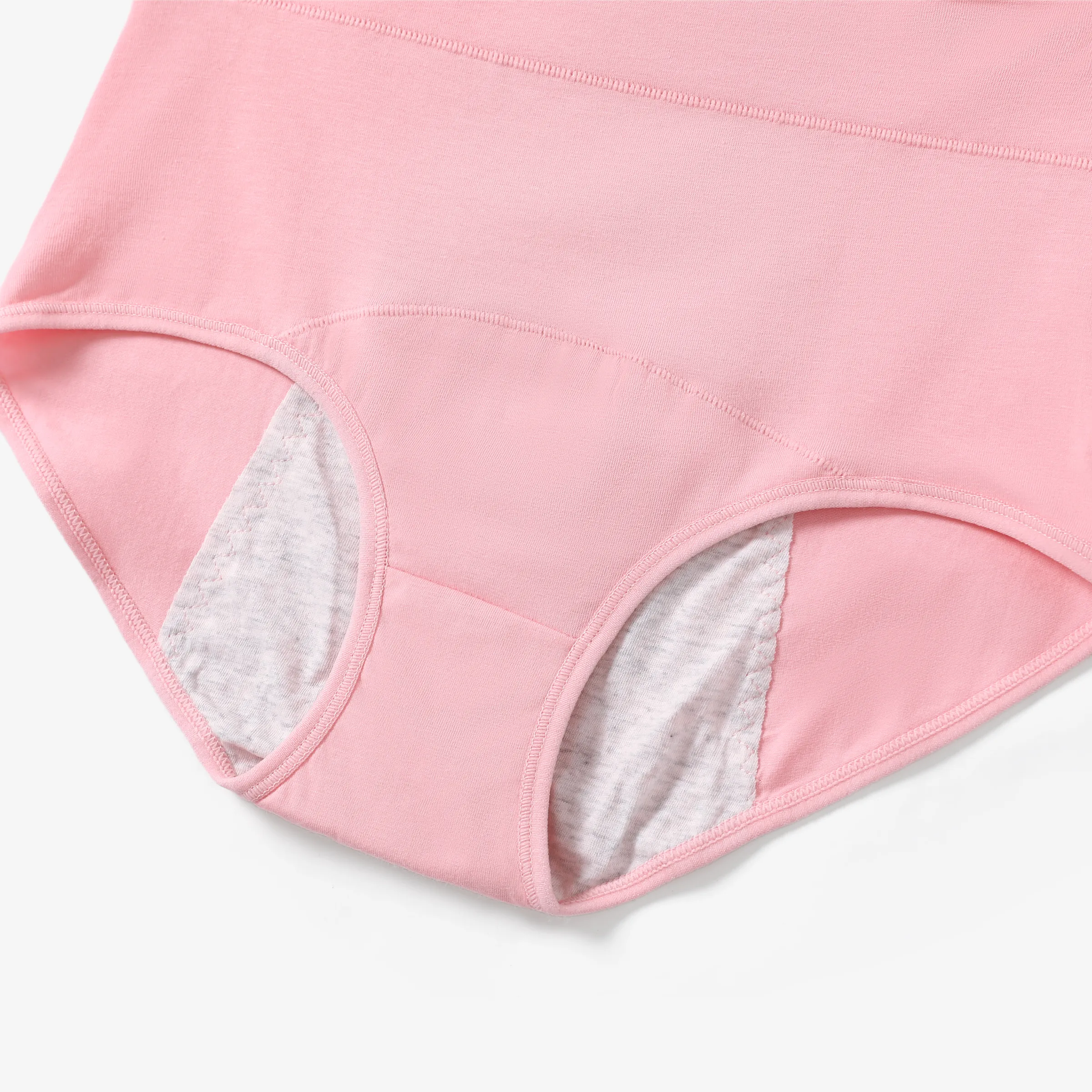 Women's Cotton Physiological Underwear - Solid Color, Leak-Proof  image 3