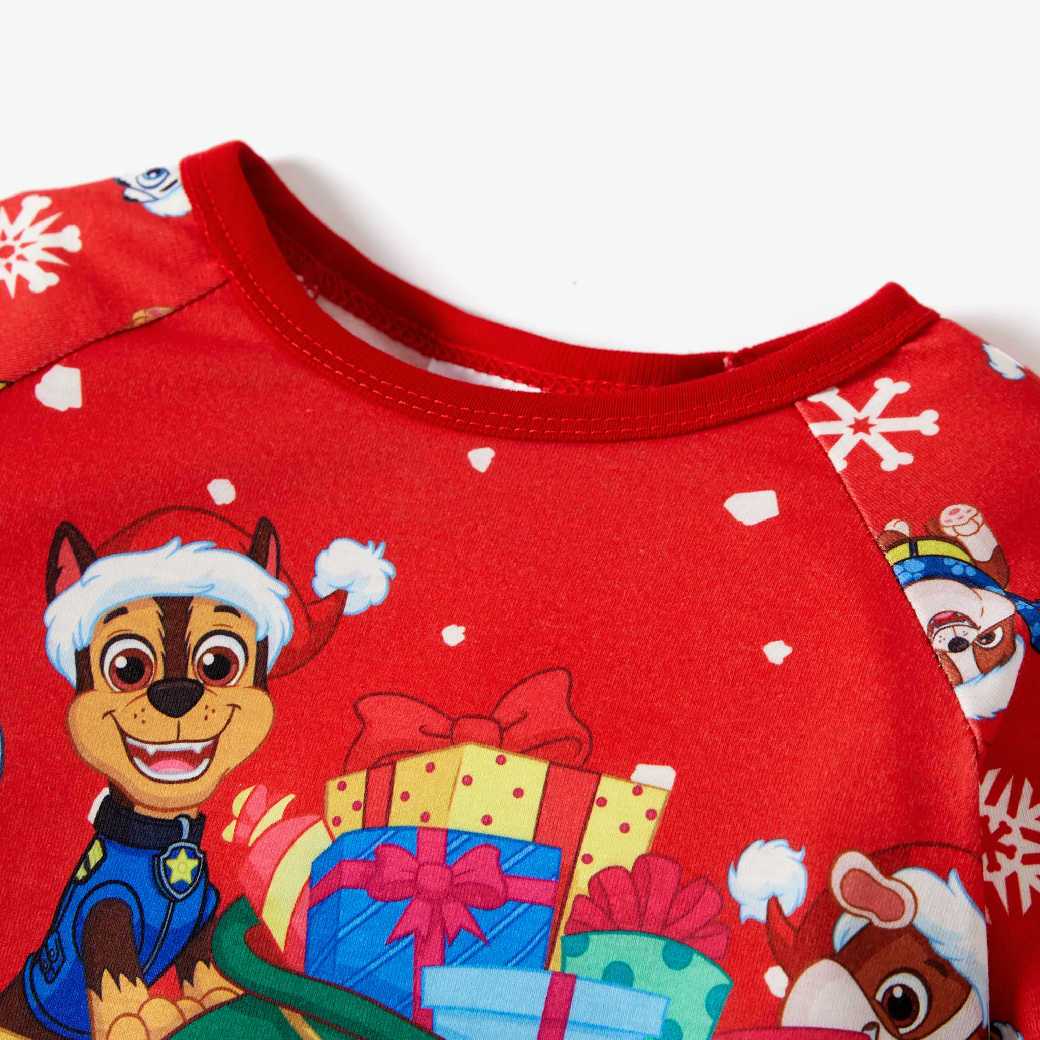PAW Patrol Christmas Big Graphic Family Matching Pajamas Sets(Flame Resistant) Multi-color image 2
