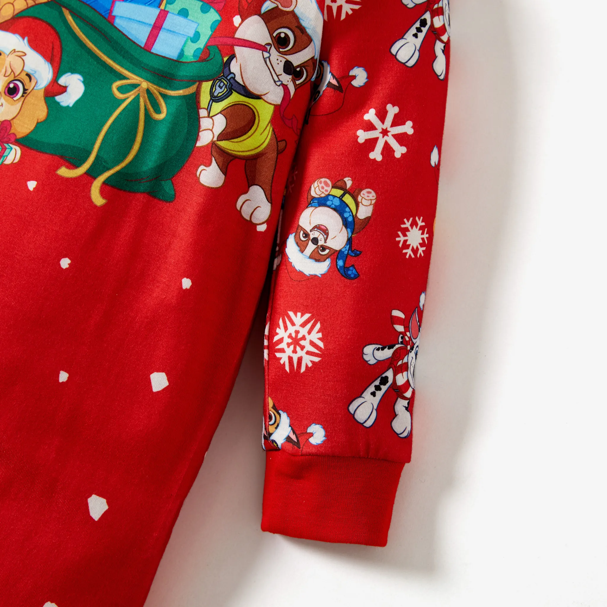 PAW Patrol Christmas Big Graphic Family Matching Pajamas Sets(Flame Resistant) Multi-color image 4
