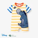 Disney Winnie the Pooh Baby Boy Naia™ Character Print with Stripes Onesies Yellow