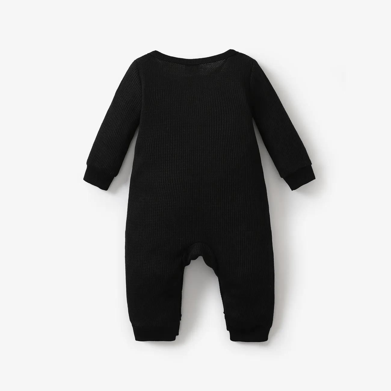 Baby Girl/Boy  Casual Jumpsuit Black big image 1