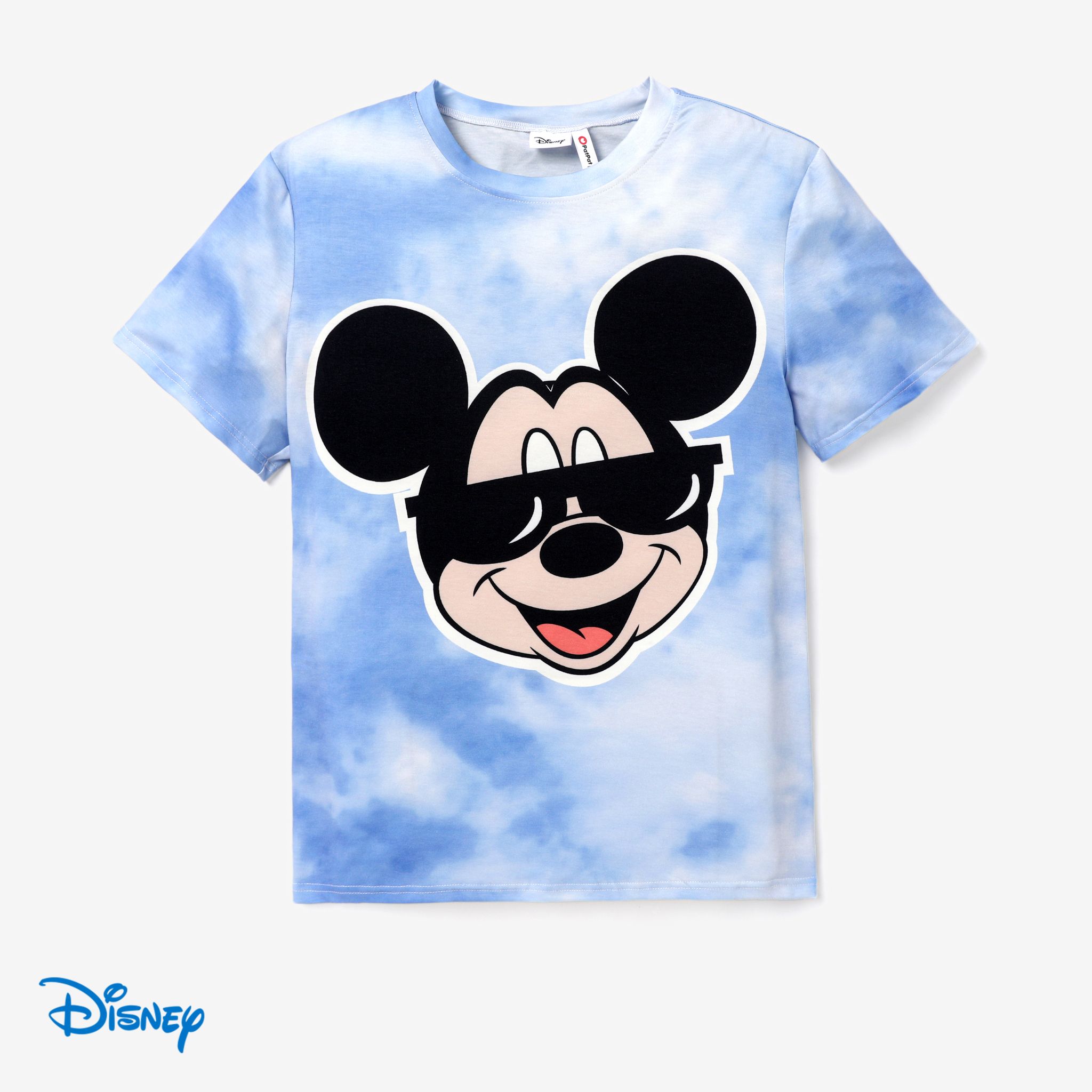 Disney Mickey And Friends Family Matching Character Print Short-sleeve T-shirt