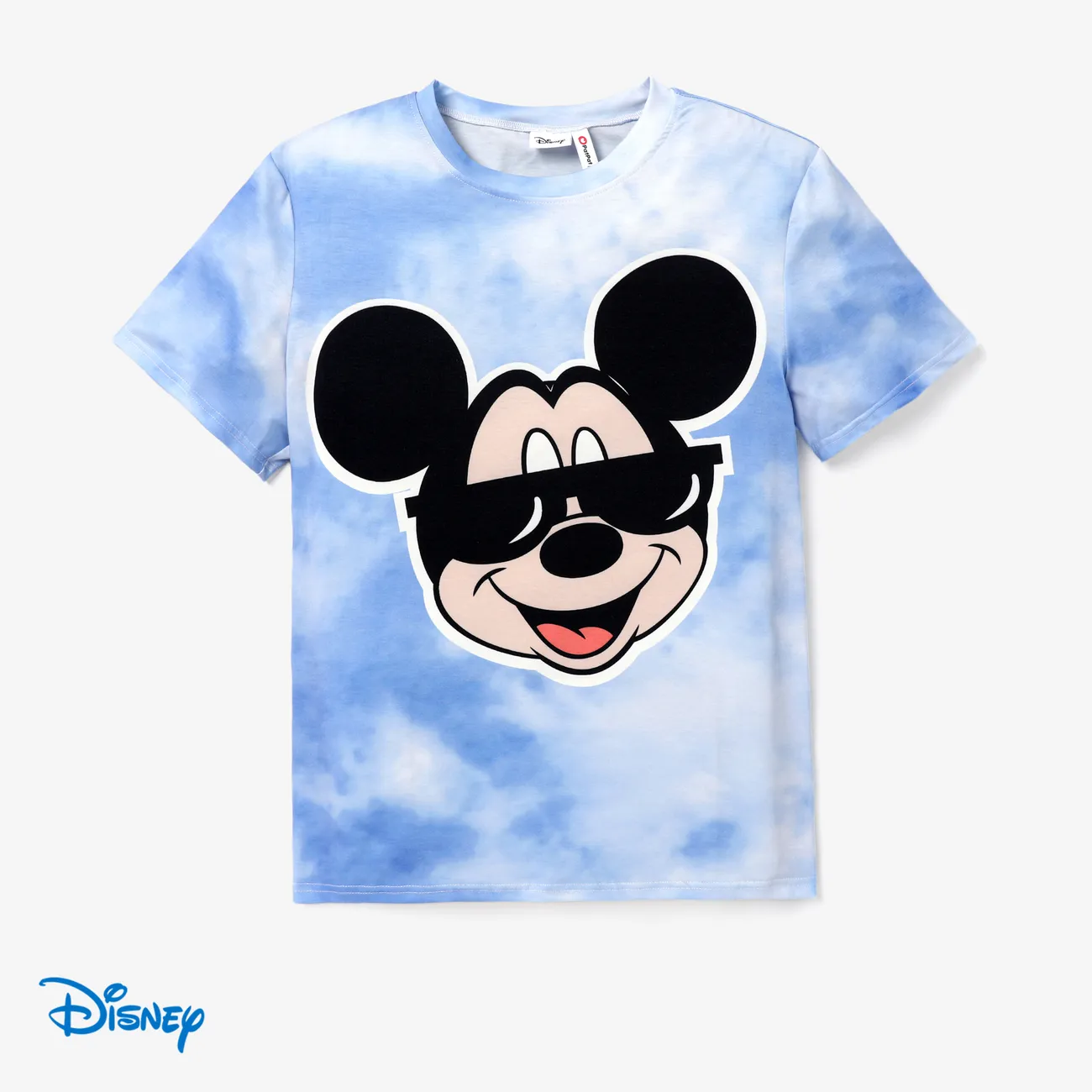 Disney Mickey and Friends 全家裝 母親節 短袖 親子裝 上衣 藍色 big image 1