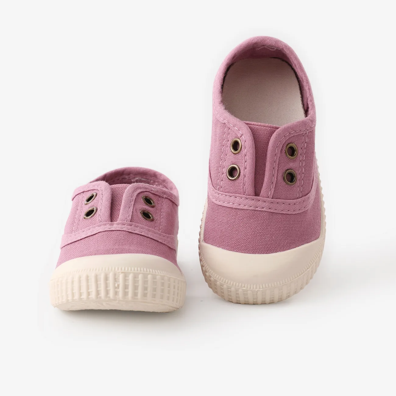 Toddler/Kids Girl/Boy Basic Solid Color Casual Shoes Pink big image 1