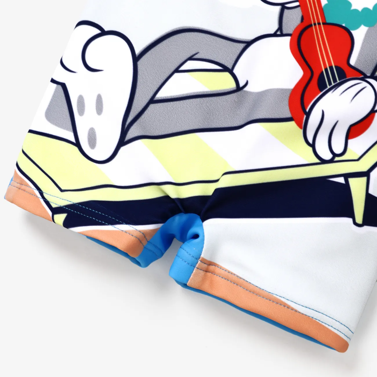 Looney Tunes Pasqua Unisex Cerniera Casual Coniglio Costumi da Bagno Blu big image 1