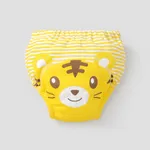 Baby/Toddler Boys/Girls Childlike Animal Pattern Underwear Set Yellow