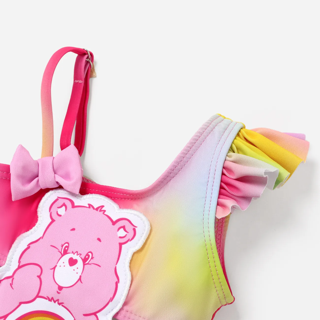 Gli Orsetti del Cuore Ragazza Bordo volant Infantile Orso Costumi da Bagno Multicolore big image 1