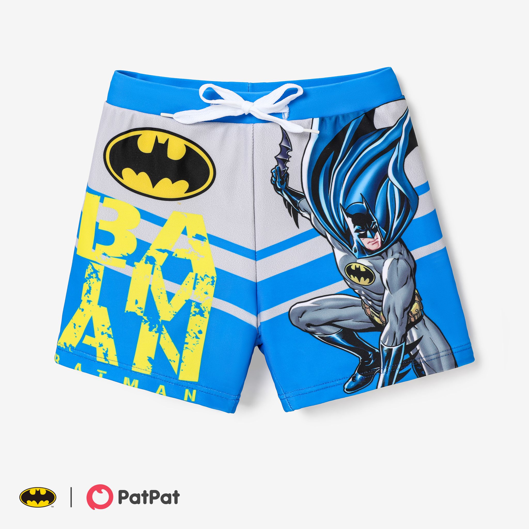 justice league toddler/kid boy swimming trunks