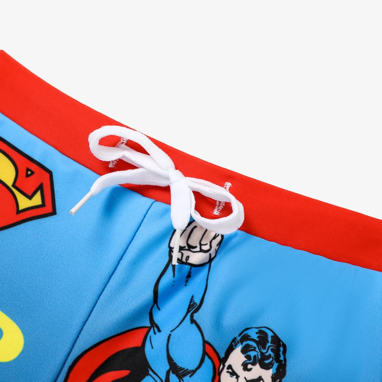 Justice League رجالي خياطة النسيج طفولي ملابس سباحة اللون الرمادي big image 1