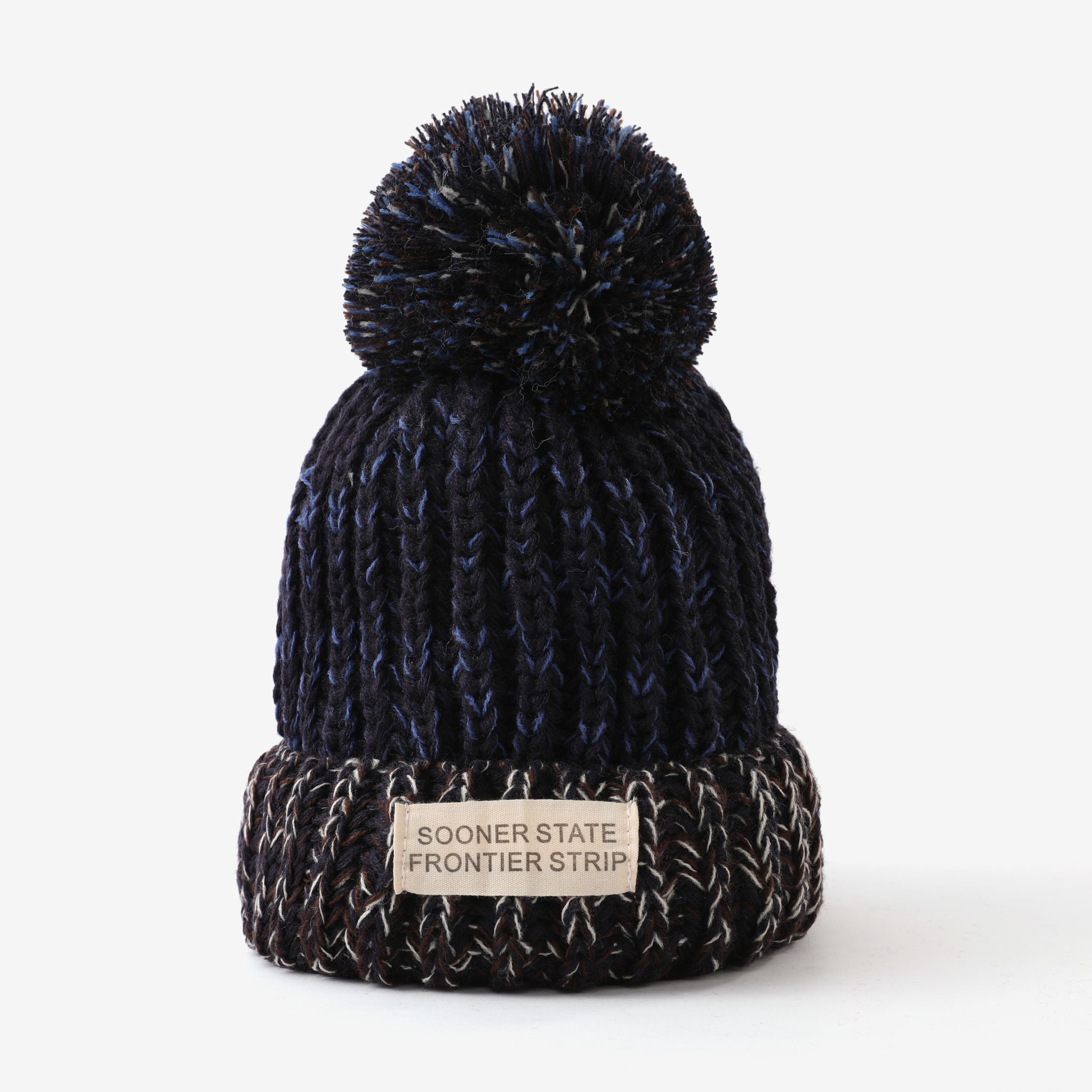 

Parent-child autumn and winter knitted beanie