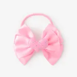 Baby/Kleinkind Süßes Valentinstagsschleifen-Stirnband rosa