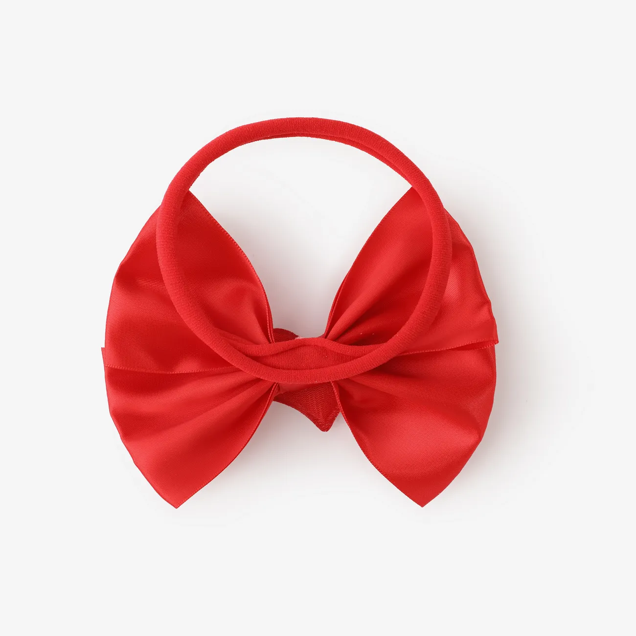 Baby/Kleinkind Süßes Valentinstagsschleifen-Stirnband rot big image 1