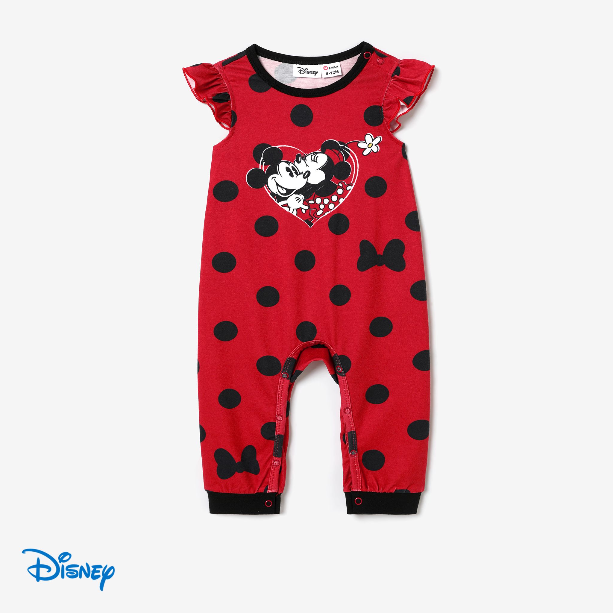 Disney Mickey And Friends Family Matching Valentine's Day Dresses And Romper