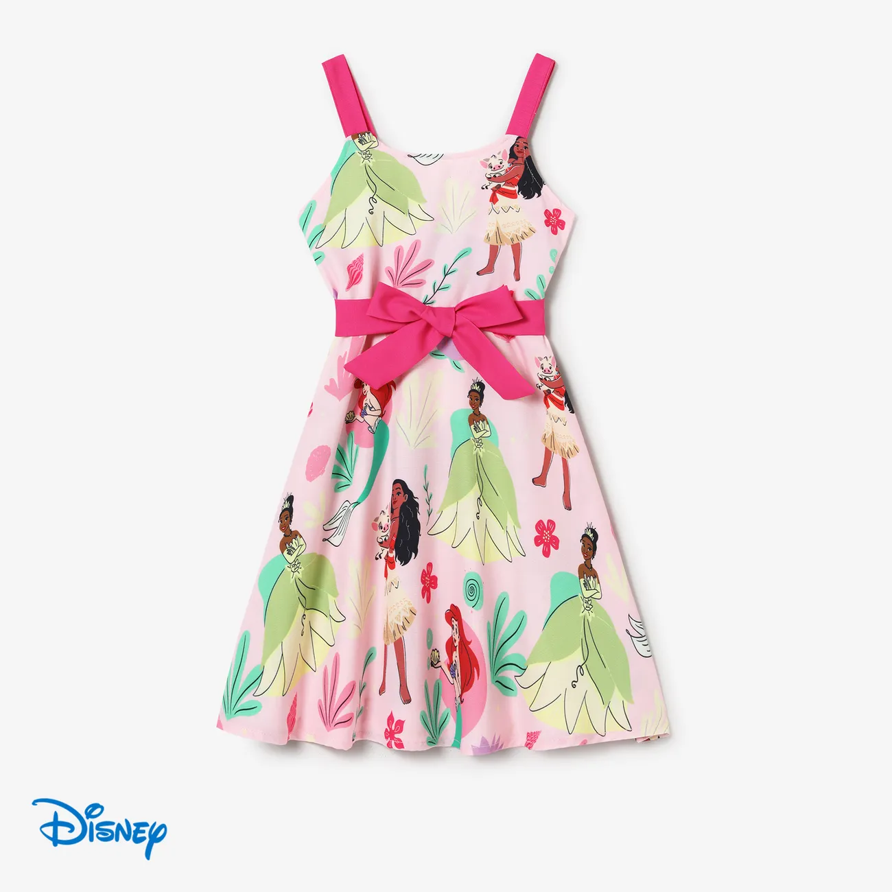 Disney Princess Muttertag Tanktop Kleider Mama und ich rosa big image 1