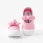 Toddler/Kids Girl 3D Hyper-Tactile Bow-tie Casual Shoes Light Pink