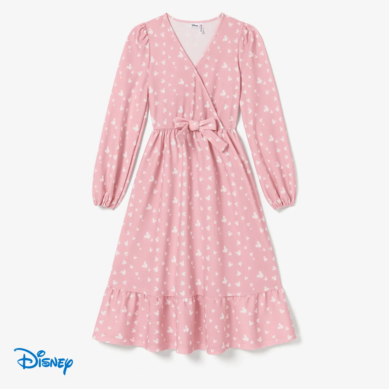 Disney Mickey and Friends Family Matching Mom and Me Dress or Romper Pink big image 1