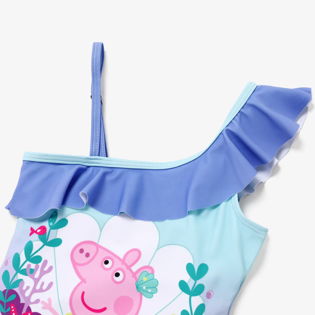 Peppa Pig Toddler/Kid Girl Mermaid Swimming suit Light Purple big image 1