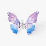 Toddler/kids Colorful Wings Butterfly Hair Clip Purple