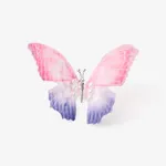 Toddler/kids Colorful Wings Butterfly Hair Clip Pink