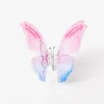 Toddler/kids Colorful Wings Butterfly Hair Clip Blue