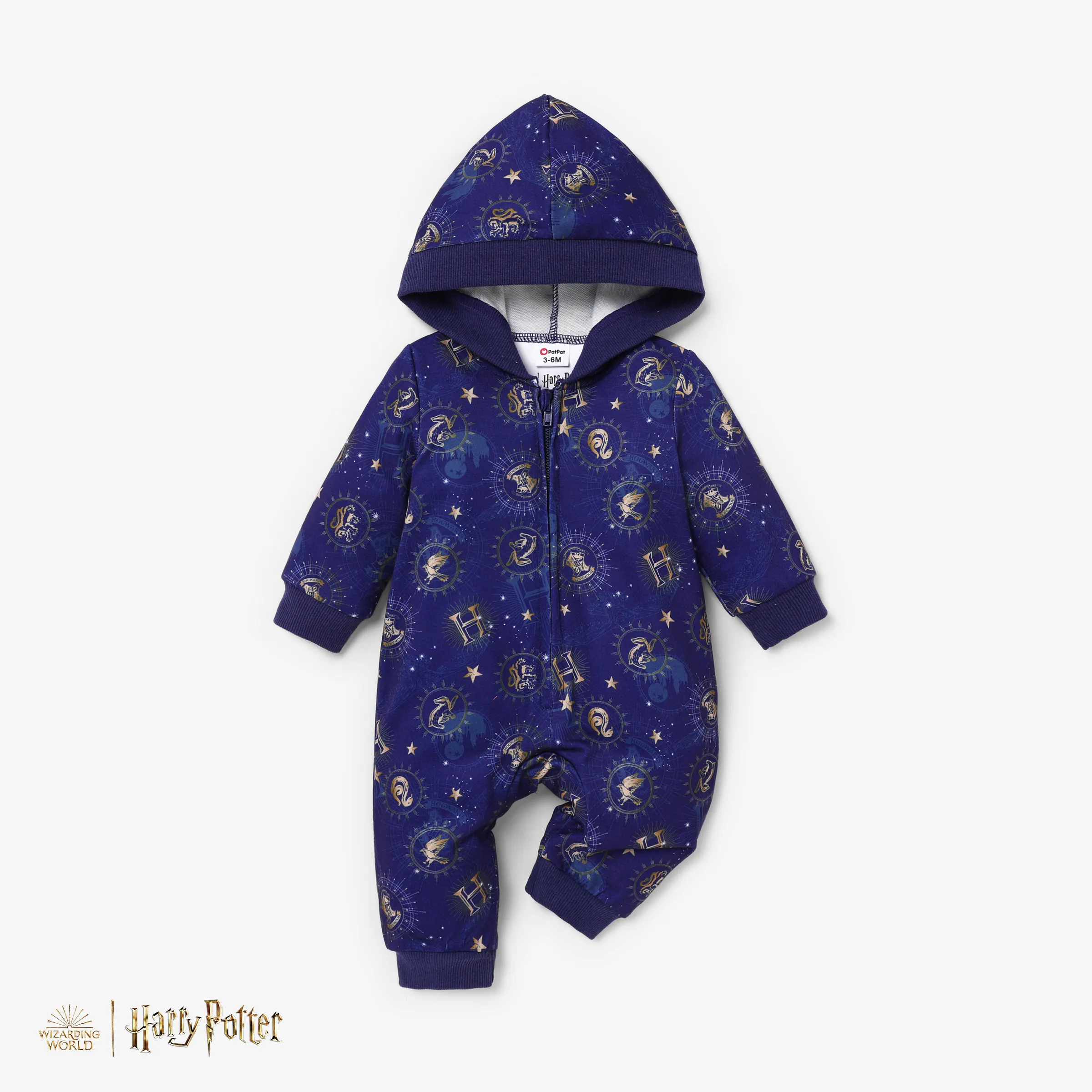 Harry Potter Baby Girl/Boy Childlike Hooded Jumpsuit