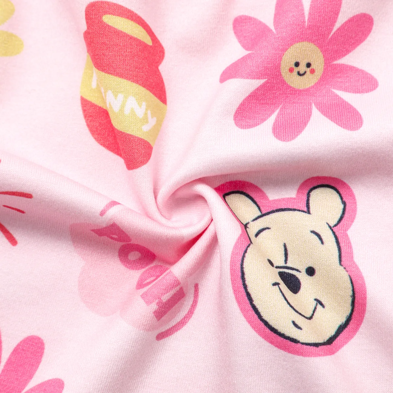 Disney Winnie the Pooh Unisex Kindlich T-Shirts rosa big image 1