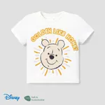Disney Winnie the Pooh 1pc Baby/Toddler Boys/Girls Naia™ Character Print Rainbow/Floral T-Shirt

 White