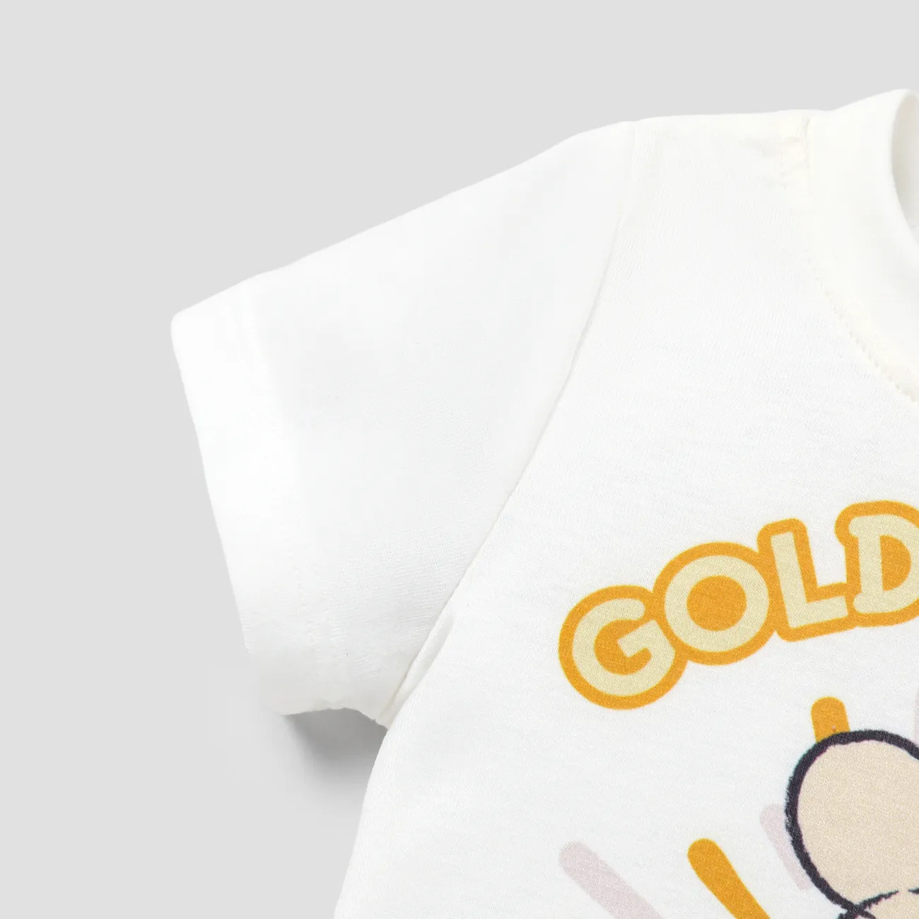 Disney Winnie the Pooh 1pc Baby/Toddler Boys/Girls Naia™ Character Print Rainbow/Floral T-Shirt

 White big image 1
