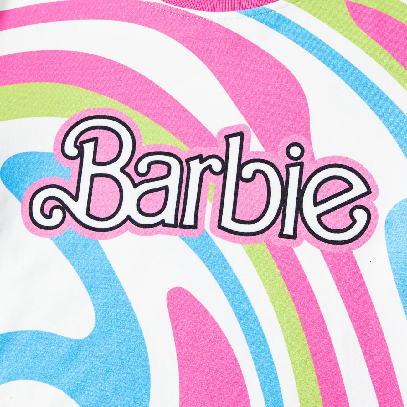 Barbie 母親節 短袖 連衣裙 媽咪寶寶裝 彩色 big image 1