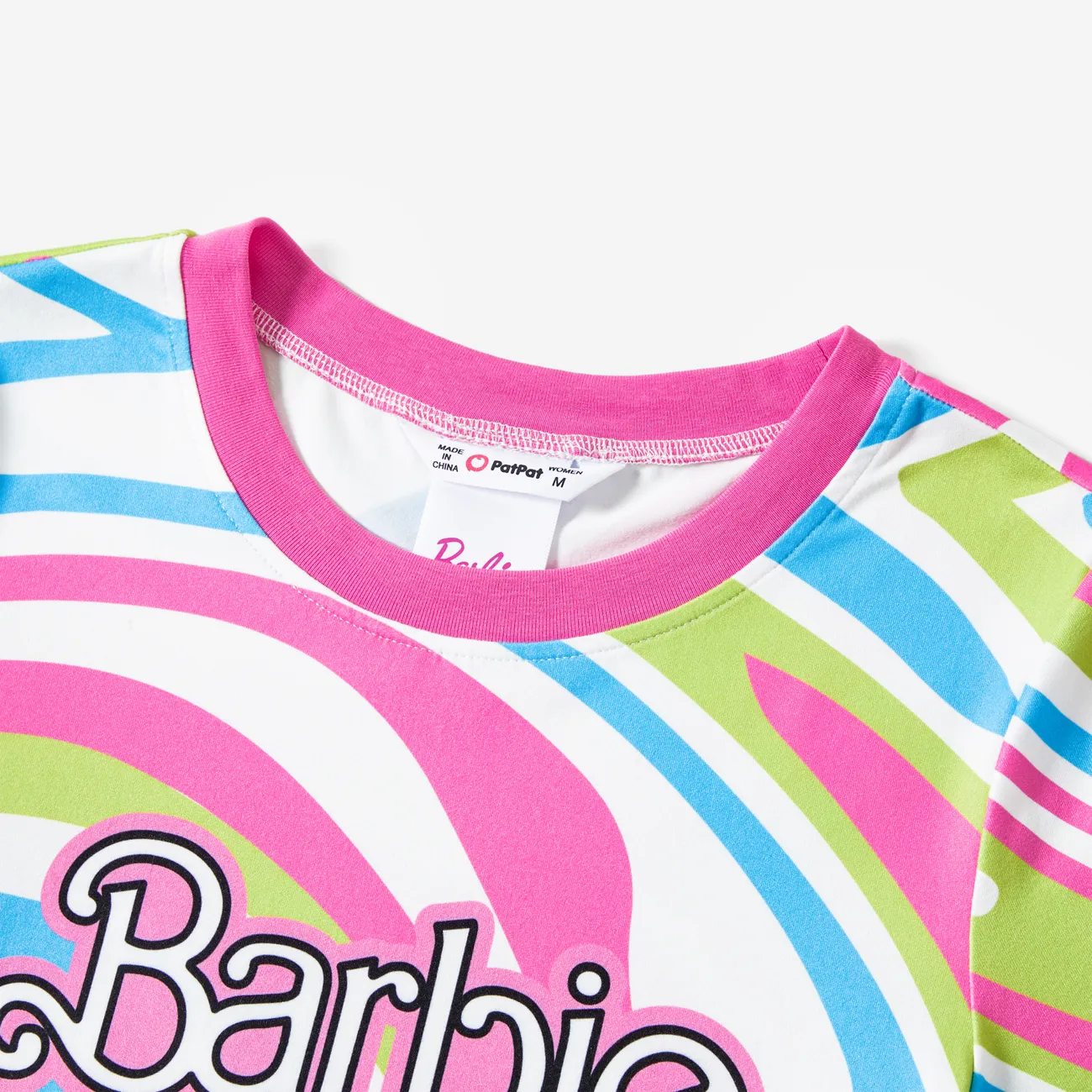 Barbie Fête des Mères Manches courtes Robes Maman Et Moi Multicolore big image 1