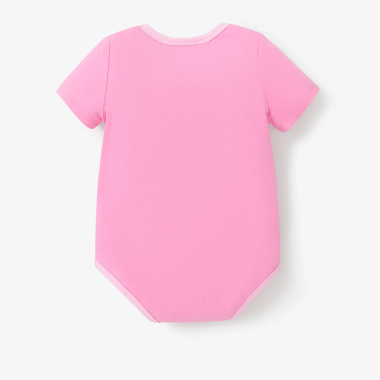 Harry Potter Baby Girl/Boy 94%cotton Hogwarts Owl Envelope pattern Romper Pink big image 1