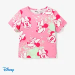 Disney Mickey and Friends Toddler Girl /Toddler Boy Tye-dyed Tee or printed denim shorts Roseo