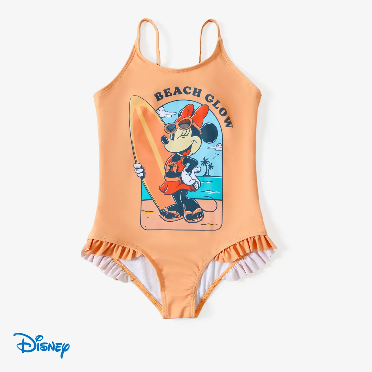 Disney Mickey and Friends 母親節 兄弟姐妹裝 泳衣 橙色 big image 1