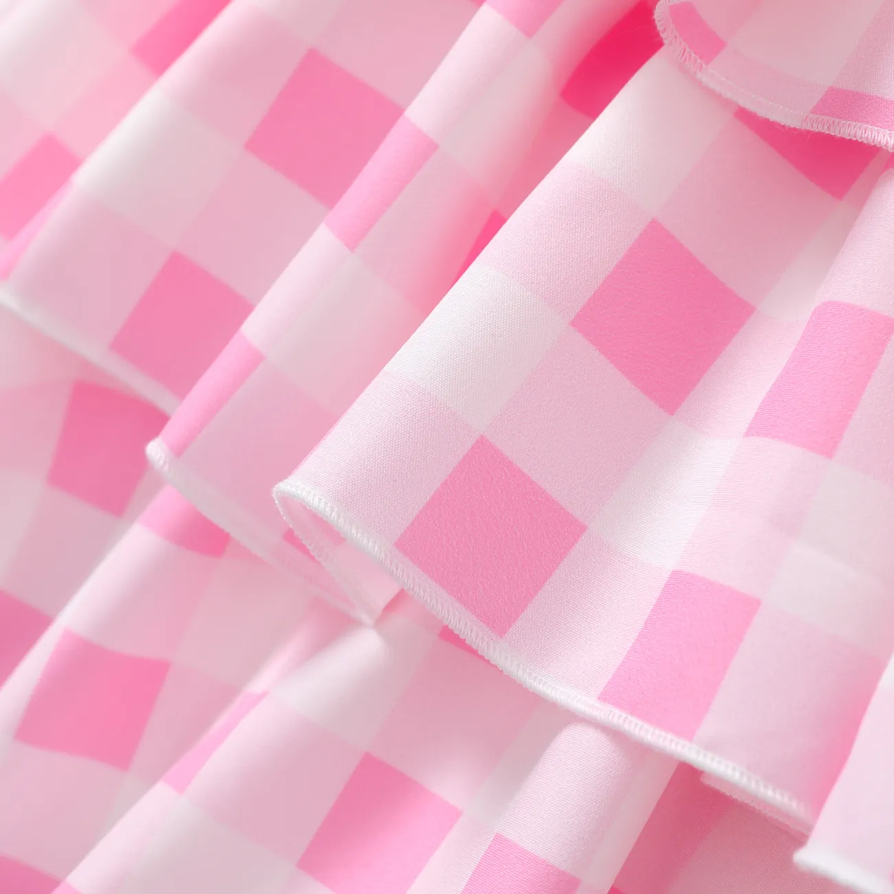 L.O.L. SURPRISE! Toddler Girl Character Print Layered Ruffle Hem Dress
 Light Pink big image 1