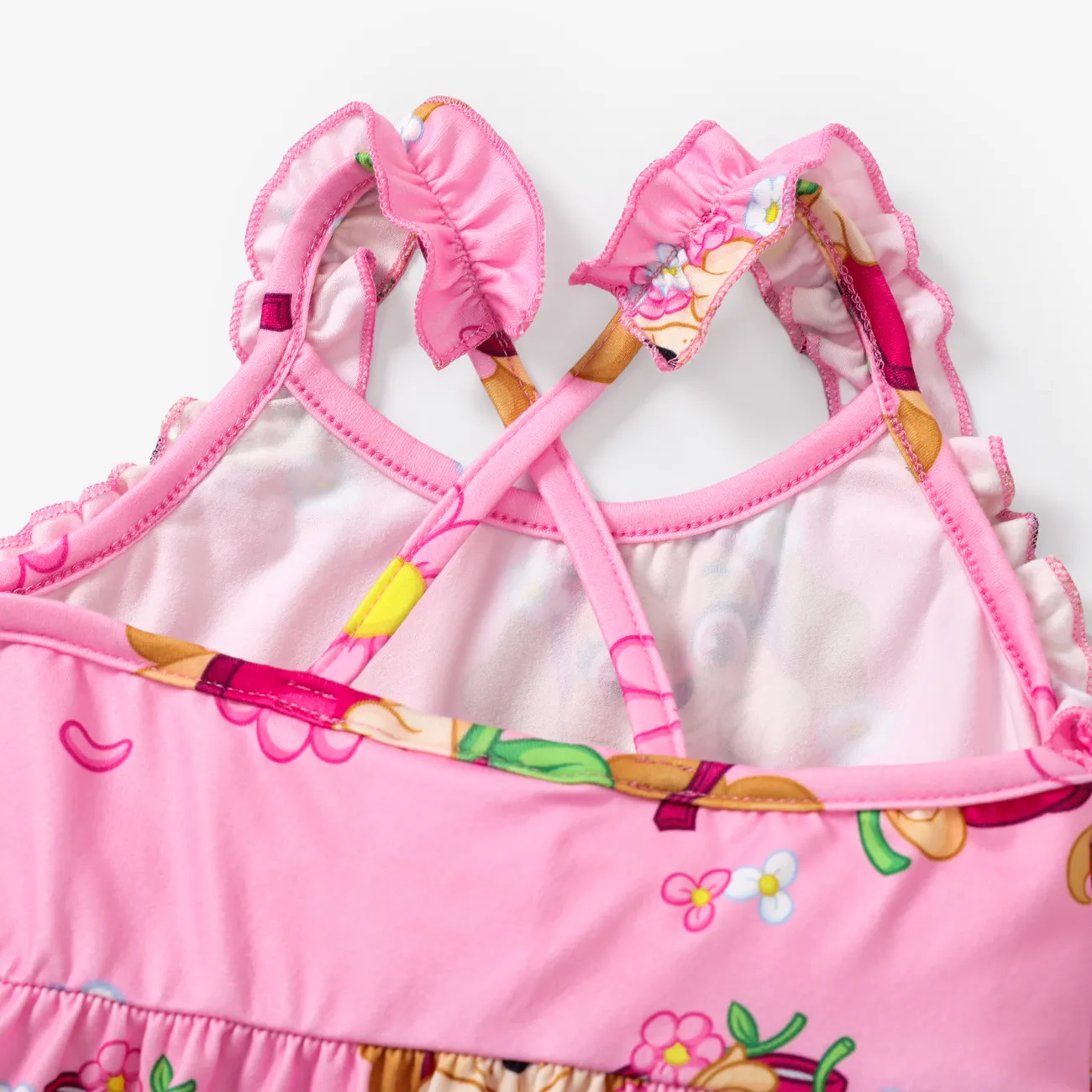 Helfer auf vier Pfoten IP Mädchen Rüschenrand Kindlich Kleider rosa big image 1