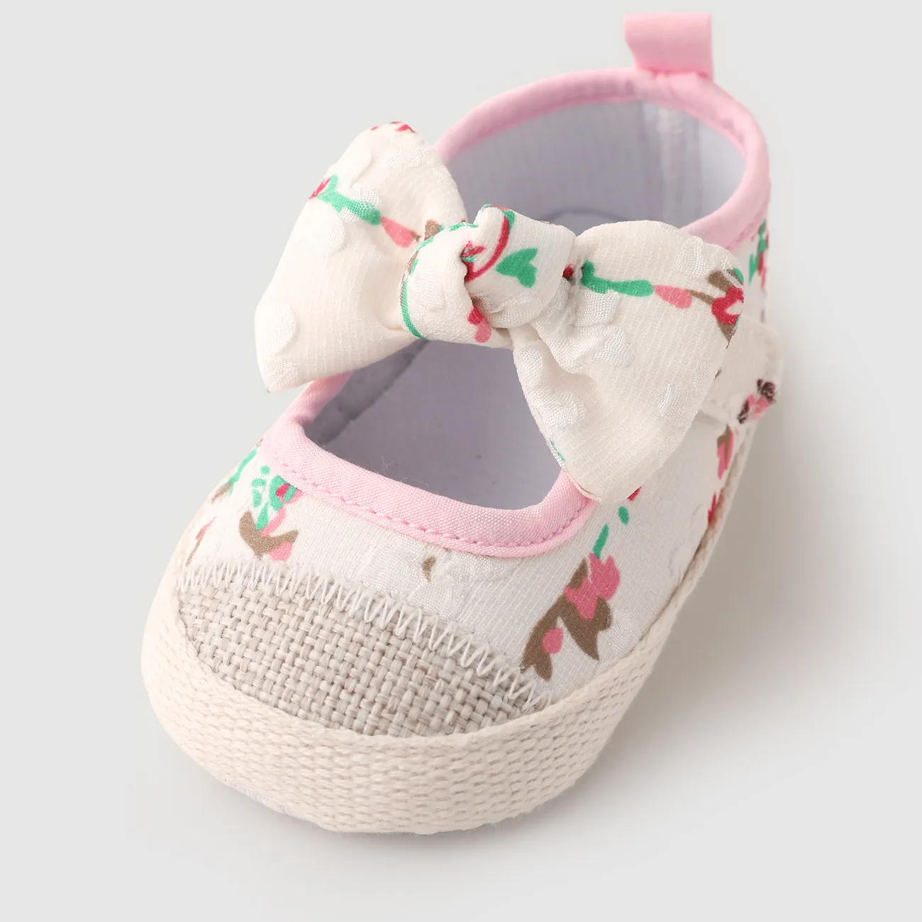Baby Mädchen Boho-Stil Pflanzen und Blumen Kleinkindschuhe rosa big image 1