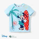 Disney Mickey and Friends Pascua Niño pequeño Chica Infantil Manga corta Camiseta Azul