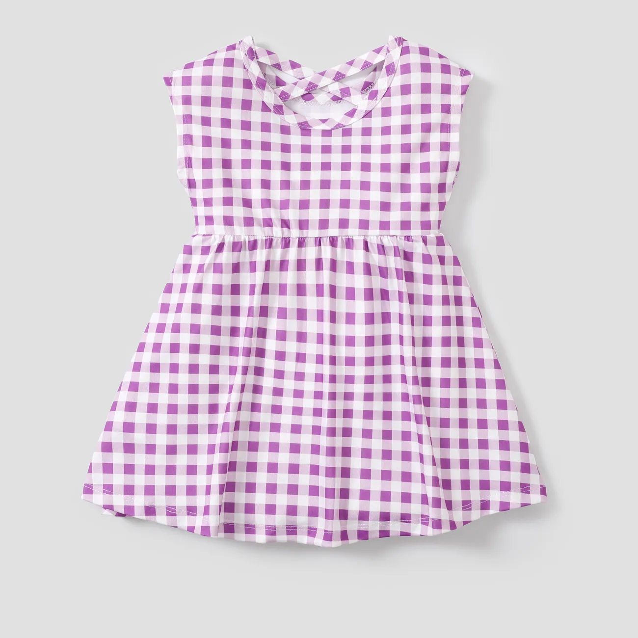 Peppa Pig Toddler Girl Character Print Dress Purple big image 1