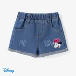 Disney Mickey and Friends Toddler Girl /Toddler Boy Tye-dyed Tee or printed denim shorts Deep Blue