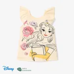 Disney princess Toddler Girls Flutter Sleeve Naia™ Character Print Top Yellow