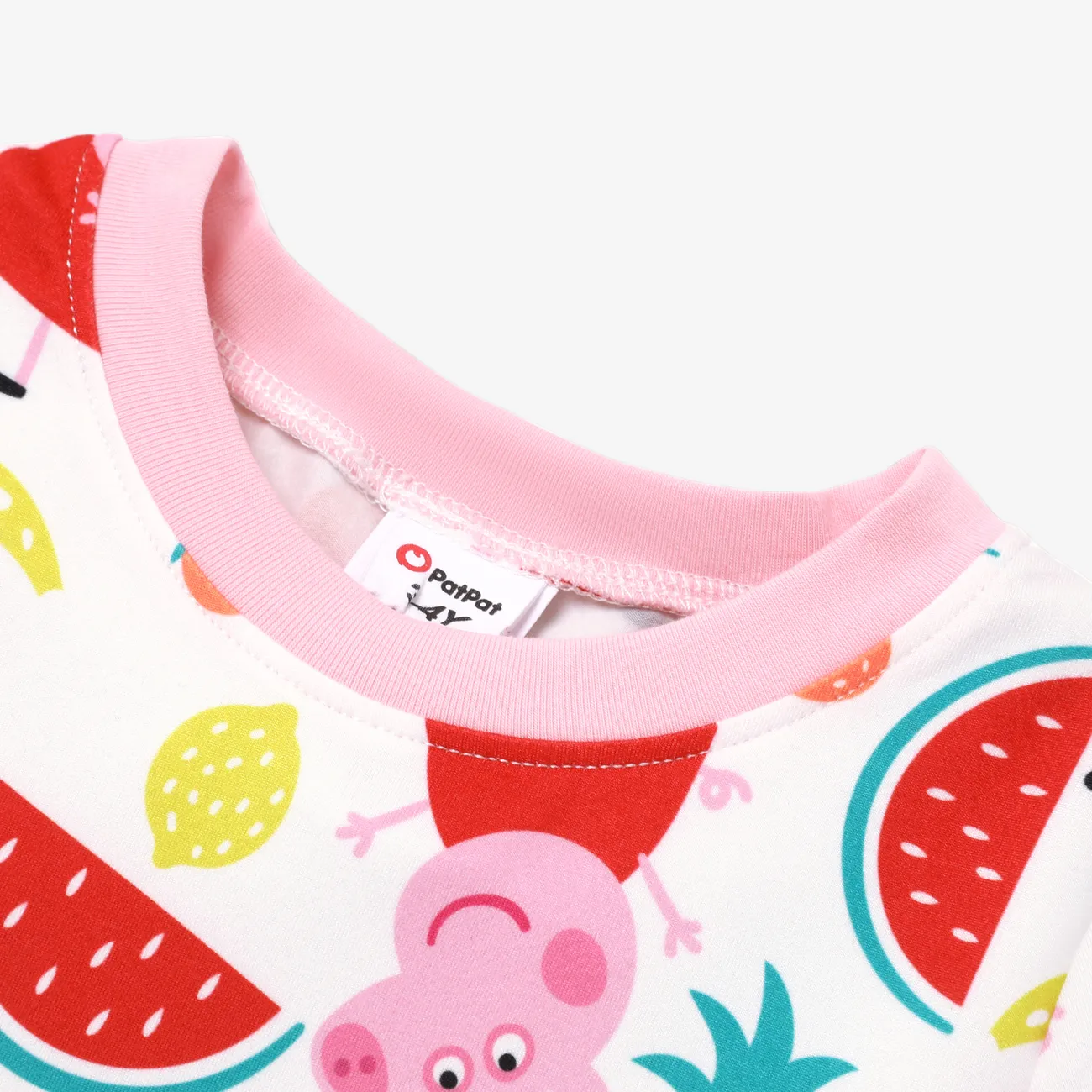Peppa Pig Kleinkinder Mädchen Kindlich Erdbeere Kleider rosa big image 1