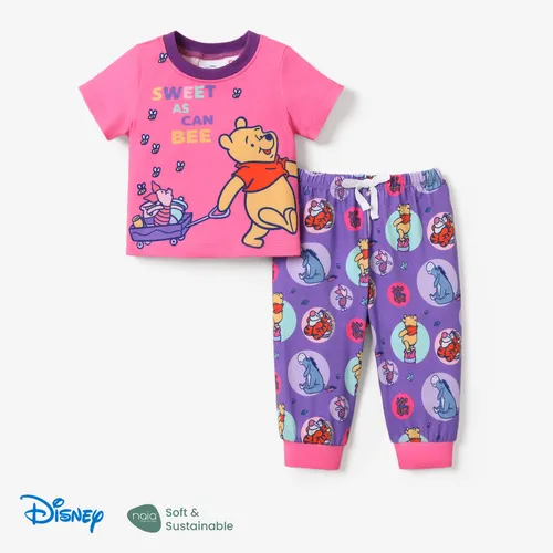 Disney Winnie the Pooh Baby/Toddler Girl/Boy 2pcs Character Naia™ Print Tee and Pants Set