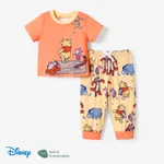 Disney Winnie the Pooh Baby/Toddler Girl/Boy 2pcs Character Naia™ Print Tee and Pants Set Orange