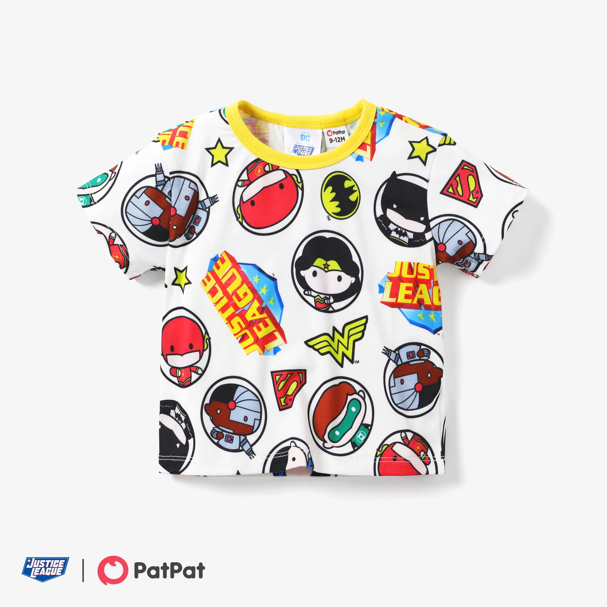 

Justice League 1pc Baby Boys Character Print T-shirt/Overalls