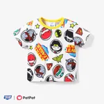 Justice League 1pc Baby Boys Character Print T-shirt/Overalls

 White