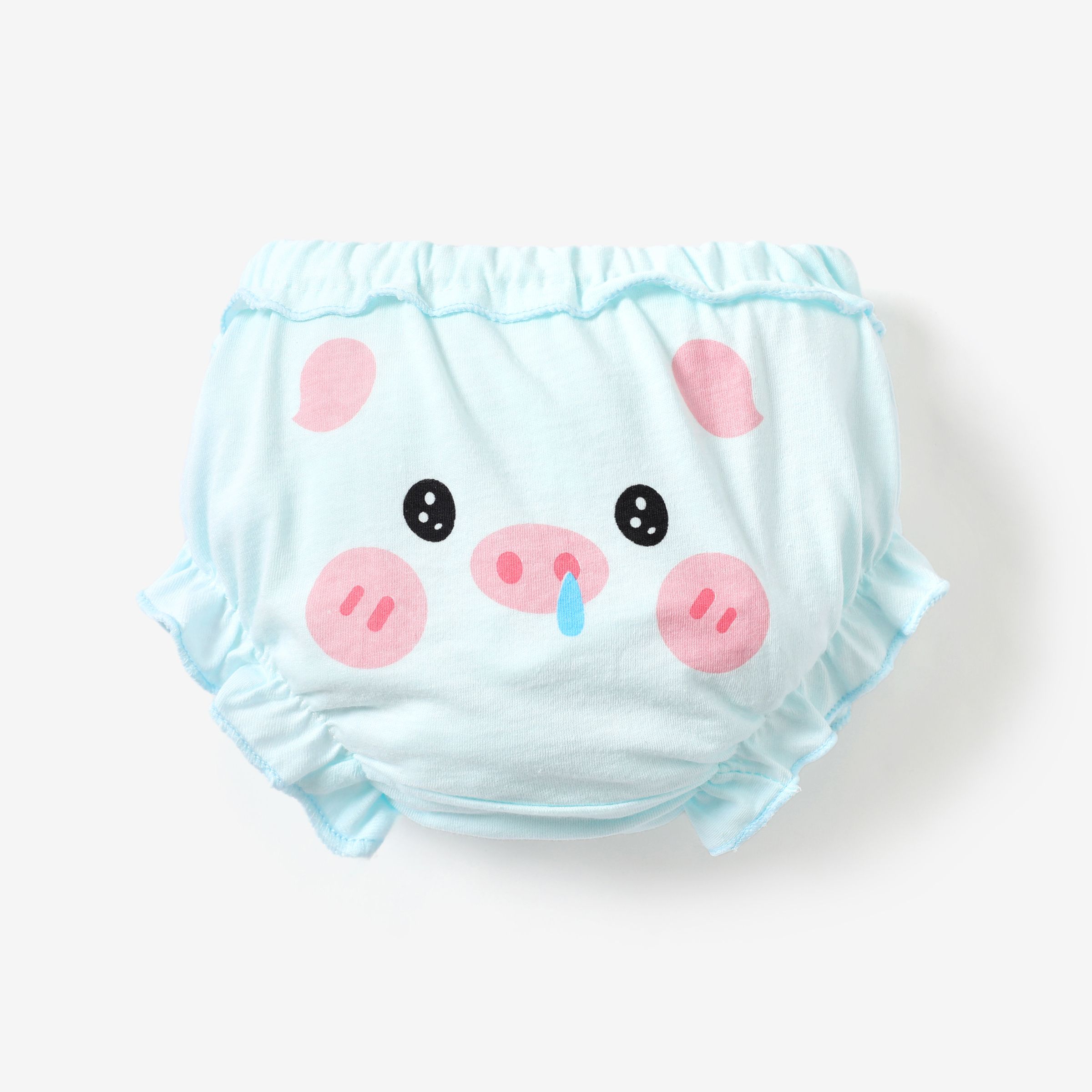 Childlike Expression Unisex Cotton Underwear Set