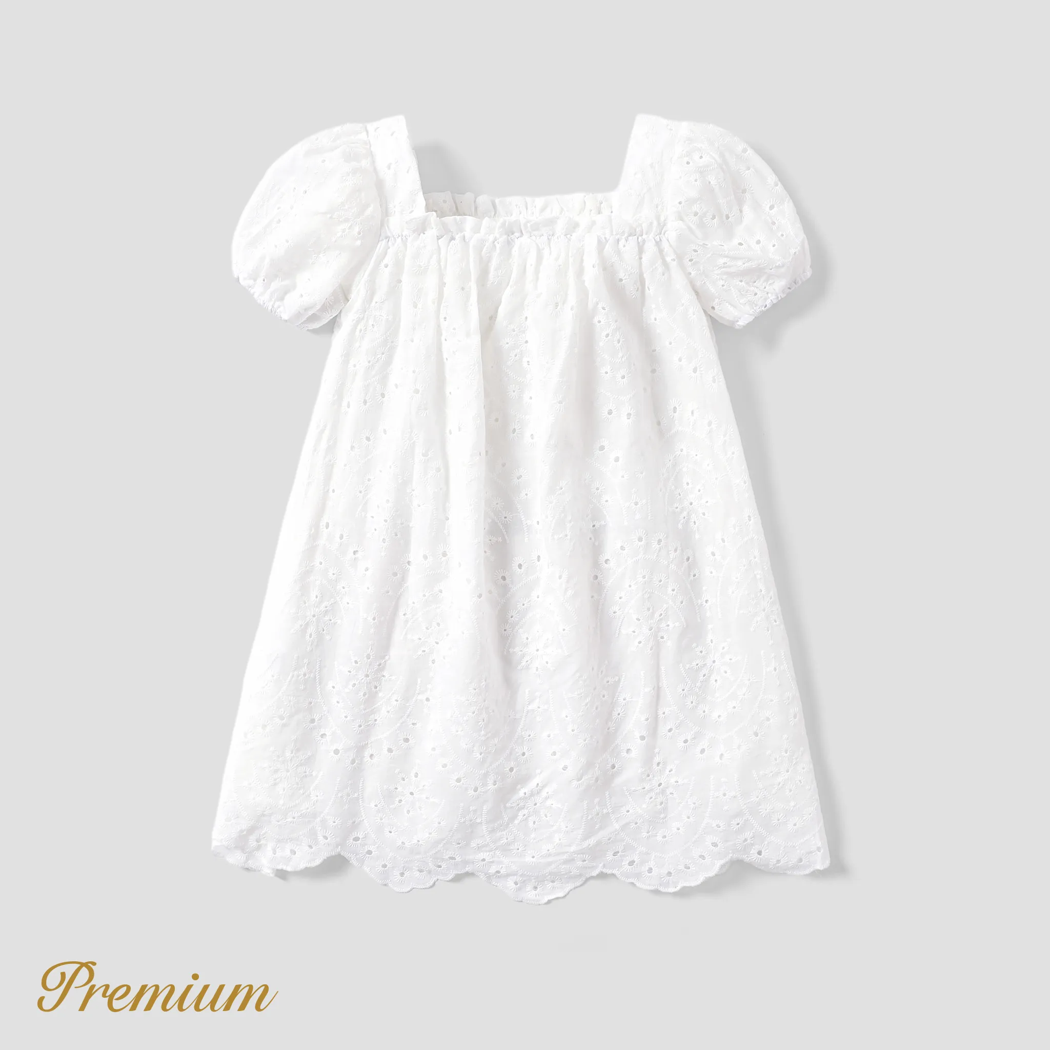 Toddler/Kid Girl Elegant Cotton Dress