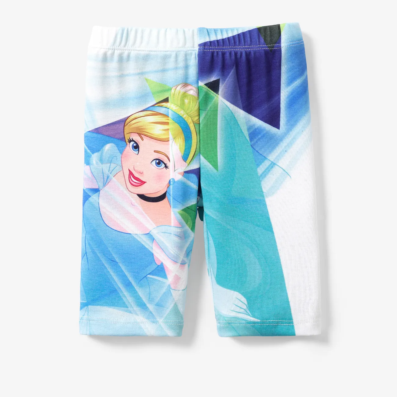 Disney PrincessToddler/Kid Girl Naia™ Character Print Short Leggings
 Blue big image 1